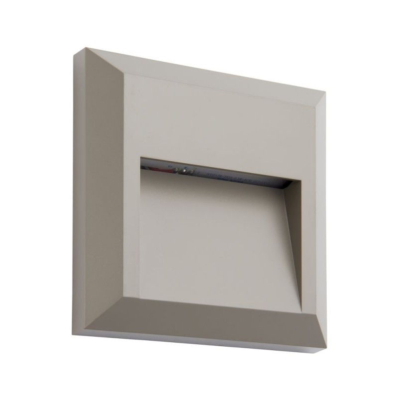 Saxby-EL-40107 - Severus - Grey Surface Downlight Square CCT Brick Light