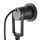 Saxby-POLGU10 - Opaz - Outdoor Black Spike Spots with Clear Glass IP65