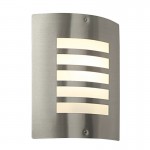Bianco - Opal & Stainless Steel Wall Lamp