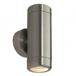 Odyssey - Brushed Stainless Steel Up&Down Wall Lamp Odyssey - Brushed Stainless Steel Up&Down Wall Lamp