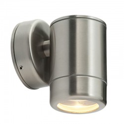 Odyssey - Brushed Stainless Steel Single Wall Lamp