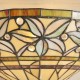 Interiors1900-63917 - Ashstead - Tiffany Glass & Black Wall Lamp