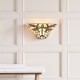 Wall Lights - Ashton - Tiffany Glass & Matt Black Wall Lamp Interiors1900-63926 - Ashton - Tiffany Glass & Matt Black Wall Lamp