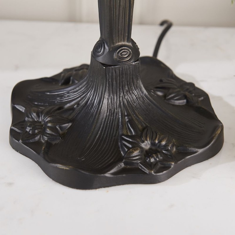 Table & Floor Lamp - Dragonfly - Tiffany Glass & Dark Bronze Small Table Lamp Interiors1900-64090 - Dragonfly - Tiffany Glass & Dark Bronze Small Table Lamp
