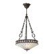 Ceiling Lights - Fargo - Tiffany Glass & Dark Bronze 3 Light Pendant Interiors1900-64146 - Fargo - Tiffany Glass & Dark Bronze 3 Light Pendant