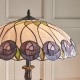 Interiors1900-64172 - Hutchinson - Tiffany Glass & Dark Bronze Floor Lamp