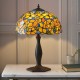 Interiors1900-64209 - Josette - Tiffany Glass & Dark Bronze Medium Table Lamp
