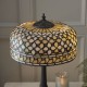Table & Floor Lamp - Mille Feux - Tiffany Glass & Dark Bronze Medium Table Lamp Interiors1900-64278 - Mille Feux - Tiffany Glass & Dark Bronze Medium Table Lamp