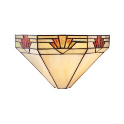 Nevada - Tiffany Glass & Black Wall Lamp Nevada - Tiffany Glass & Black Wall Lamp