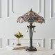 Interiors1900-64326 - Sullivan - Tiffany Glass & Dark Bronze Medium Table Lamp