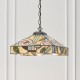 Ceiling Lights - Willow - Tiffany Glass & Dark Bronze Medium Pendant Interiors1900-64385 - Willow - Tiffany Glass & Dark Bronze Medium Pendant