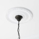 Interiors1900-64385 - Willow - Satin Black Pendant with Tiffany Glass