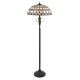 Interiors1900-70370 - Missori - Tiffany Glass & Dark Bronze Floor Lamp