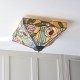 Ceiling Lights - Willow - Tiffany Glass & Dark Bronze Large Flush Interiors1900-70698 - Willow - Tiffany Glass & Dark Bronze Large Flush