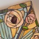 Ceiling Lights - Willow - Tiffany Glass & Dark Bronze Large Flush Interiors1900-70698 - Willow - Tiffany Glass & Dark Bronze Large Flush