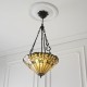 Ceiling Lights - Jamelia - Tiffany Glass & Dark Bronze 3 Light Pendant Interiors1900-70741 - Jamelia - Tiffany Glass & Dark Bronze 3 Light Pendant