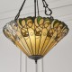 Ceiling Lights - Jamelia - Tiffany Glass & Dark Bronze Large Pendant Interiors1900-70742 - Jamelia - Tiffany Glass & Dark Bronze Large Pendant