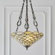Ceiling Lights - Pearl - Tiffany Glass & Dark Bronze 3 Light Pendant Interiors1900-70743 - Pearl - Tiffany Glass & Dark Bronze 3 Light Pendant