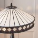 Interiors1900-70935 - Fargo - Tiffany Glass & Dark Bronze 2 Light Table Lamp