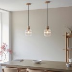 Travi Ribbed - Natural Travertine Stone Pendant with Clear Ribbed Glass Travi Ribbed - Natural Travertine Stone Pendant with Clear Ribbed Glass