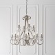 - Oksana - Polished Nickel 12 Light Chandelier with Crystal Endon-UL1P12N - Oksana - Polished Nickel 12 Light Chandelier with Crystal