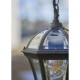 Endon-YG-3503 - Drayton - Black with Glass Lantern Hanging Pendant
