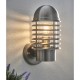 Endon-YG-6001-SS - Louvre - Stainless Steel Uplight Wall Lamp