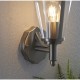 Endon-YG-862-SS - Klien - Stainless Steel Uplight Lantern Wall Lamp