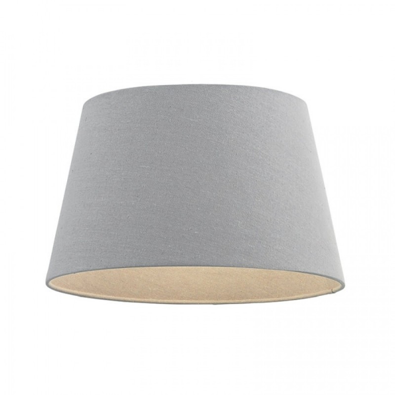 Endon-CICI-18GRY - Cici - Shade Only - 18 inch Grey Linen Shade for Table Lamp