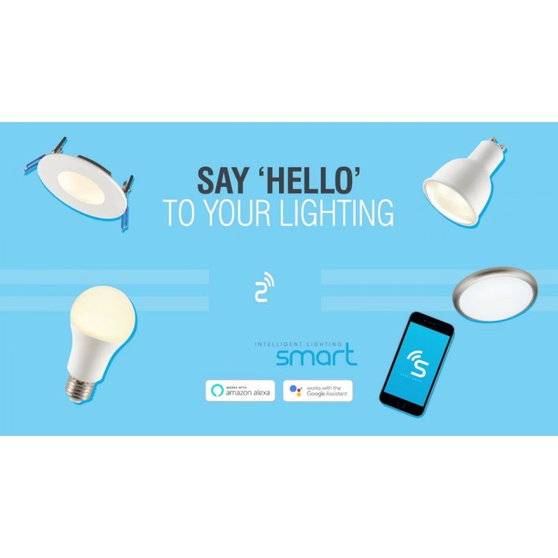 Saxby-79305 - Orbital Smart - LED Smart White Recessed Light