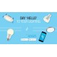 Bathroom Lights - Smart Halo - Bathroom Smart White Flush with Colour Changing Saxby-96197 - Smart Halo - Bathroom Smart White Flush with Colour Changing