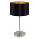 Eglo-31627 - Maserlo - Black & Gold with Nickel Table Lamp