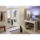 Table & Floor Lamp - Maserlo - Grey & Silver with Nickel Table Lamp Eglo-31628 - Maserlo - Grey & Silver with Nickel Table Lamp