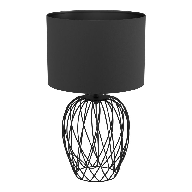 Eglo-43653 - Nimlet - Black Shade & Black Cage Table Lamp