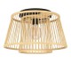 Eglo-43851 - Hykeham - Natural Bamboo Ceiling Lamp