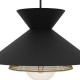 Eglo-43886 - Grizedale - Black & Gold 3 Light over Island Fitting