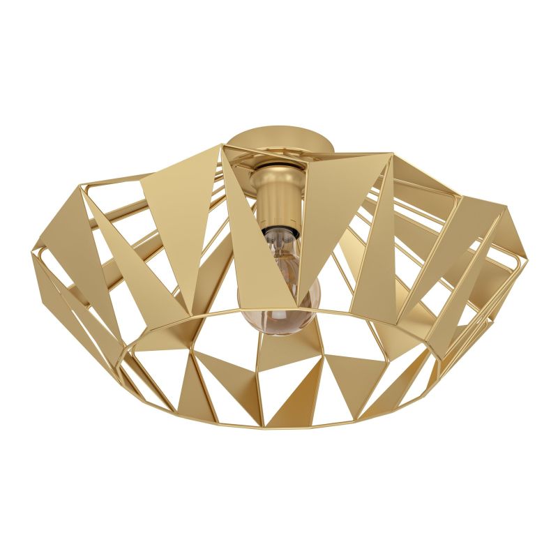 Eglo-43908 - Carlton - Vinage Gold Ceiling Lamp