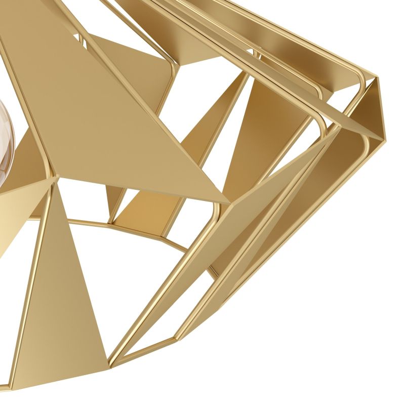 Eglo-43908 - Carlton - Vinage Gold Ceiling Lamp ∅ 47 cm