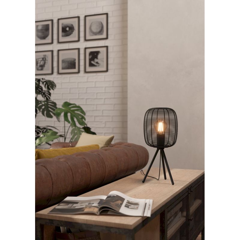 Eglo-43967 - Rinroe - Black Tripod Table Lamp