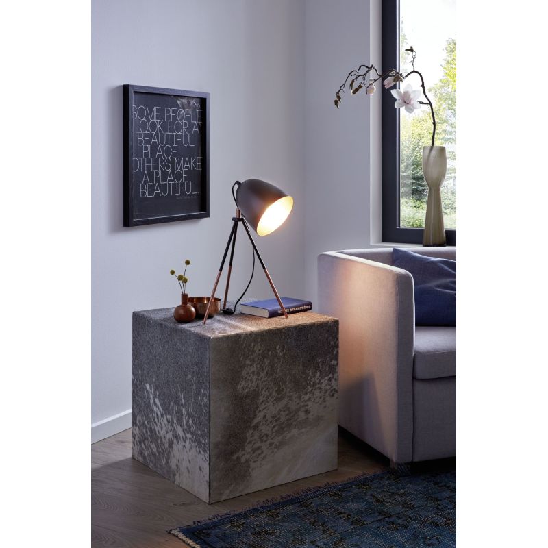 Eglo-49385 - Chester - Black & Copper Tripod Table Lamp