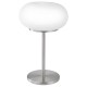 Eglo-86816 - Optica - White Opal Glass & Nickel Table Lamp