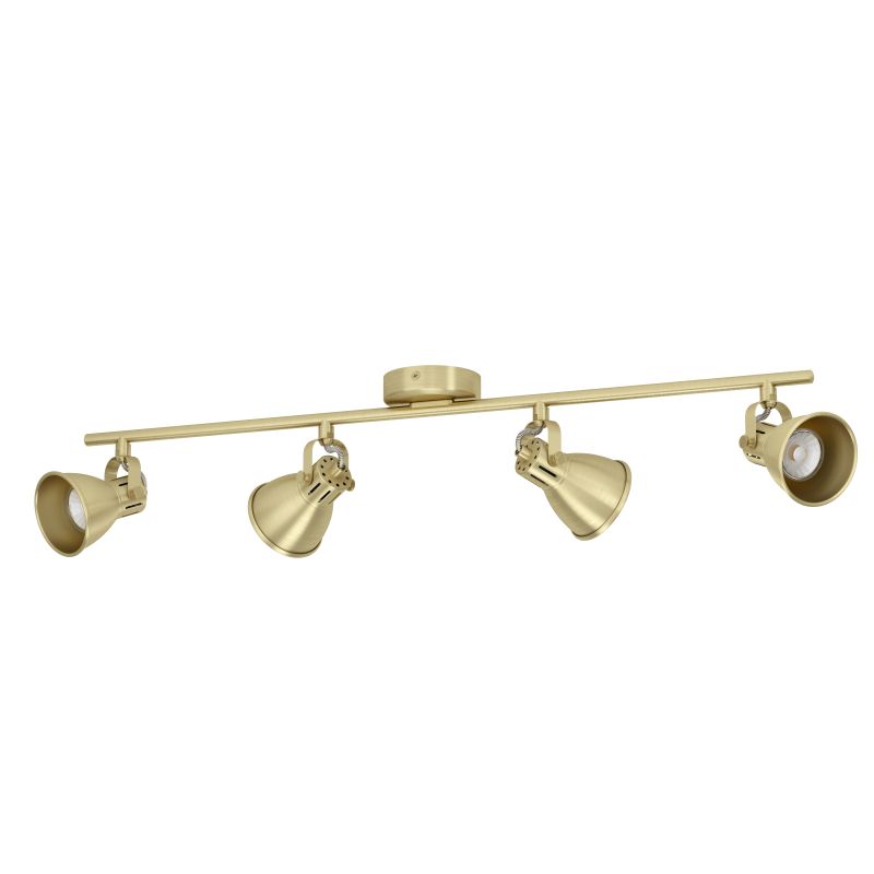 Eglo-900173 - Seras - Brushed Brass 4 Light Spotlight