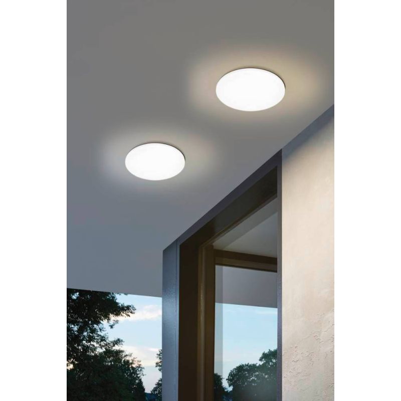 Eglo-900297 - Ronco - Outdoor LED White Ceiling Lamp Ø22