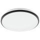 Eglo-900366 - Pinetto - Bathroom White & Black LED Flush