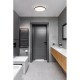 Eglo-900366 - Pinetto - Bathroom White & Black LED Flush
