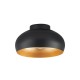 Eglo-900554 - Mogano 2 - Black and Gold Small Ceiling Lamp
