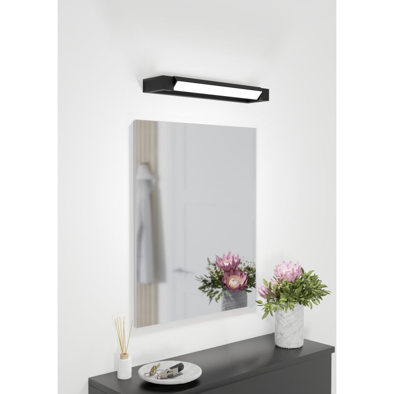 Eglo-900615 - Gemiliana - Bathroom White & Black LED Wall Lamp