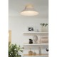 Eglo-900736 - Moharras - Sandy Ceiling Lamp with Wooden Details