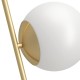 Eglo-900868 - Rondo 4 - Brushed Brass Table Lamp with Opal Glass