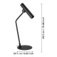 Eglo-900908 - Almudaina - Black LED Table Lamp
